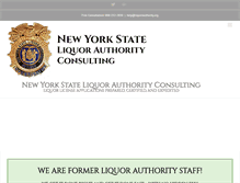 Tablet Screenshot of liquorauthority.org